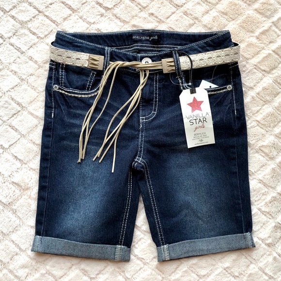 vanilla star bermuda shorts